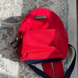 Tommy Hilfiger Red and Navy Kids Backpack